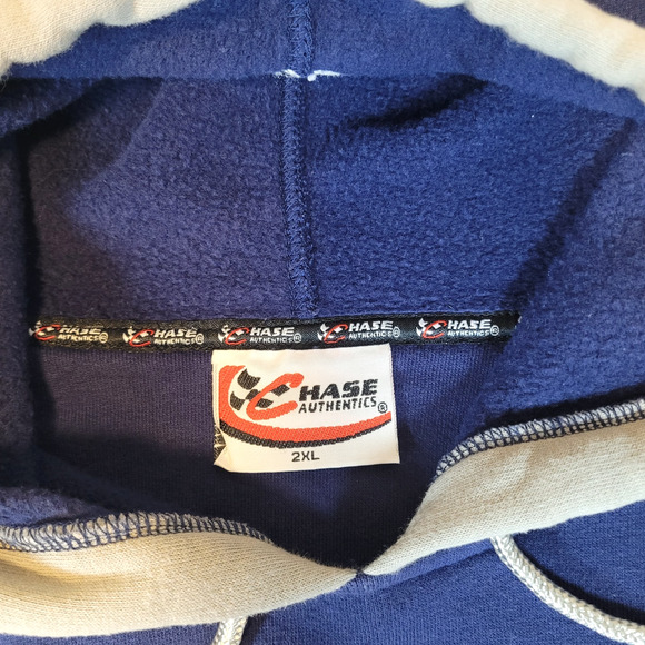 VINTAGE Rusty Wallace PIT Hoodie MILLER LITE #2 CAR Racing Chase Authen Size 2XL - Picture 6 of 11